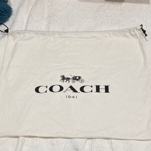 Large Coach Dust Bag